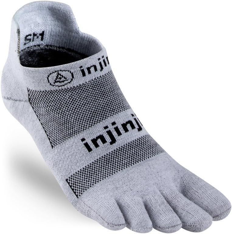 Injinji Run 2.0 Lightweight No-Show Toe Socks Women