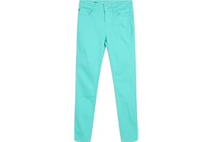 VIGOSS Girls' Jeans - Super Stretch Denim Skinny Jeans for Girls - Kids Adjustable Slim Fit Jeans (4-16)