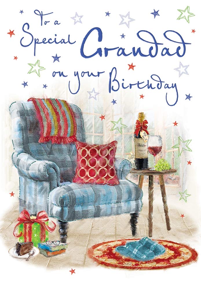 Regal Publishing Birthday Card Grandad - 9 x 6 inches