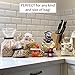 Bag Clips By MiTBA 4in Snack and Chip Clips with Strong Grip that will Keep Your Food Fresh These Easy to Use Bag Sealers will put an end to Wasting Black and White Set of 20 Units Seal The Deal