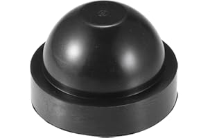X AUTOHAUX Universal Car Headlight Dust Cover LED Headlight Dust Cap, 2.32''x3.58'', Rubber, Black
