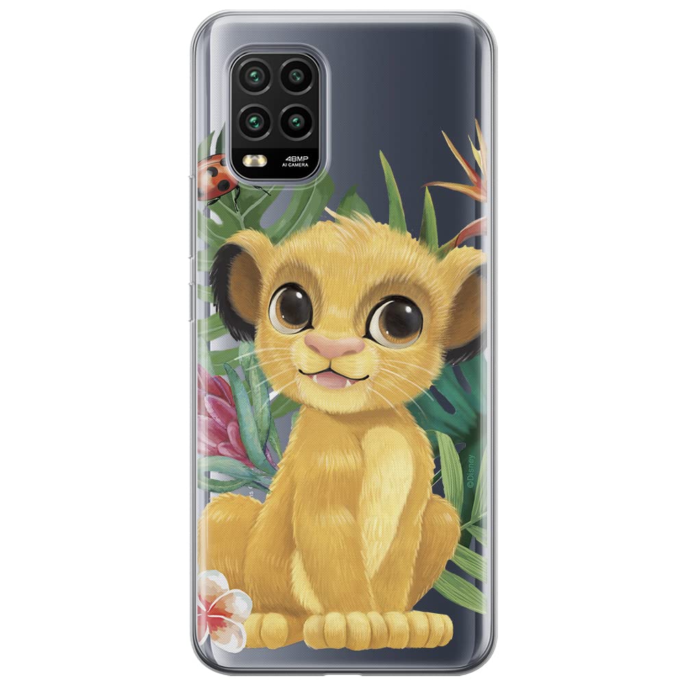 ERT GROUP mobile phone case for Xiaomi MI 10 LITE original and officially Licensed Disney pattern Simba & Friends 004 optimally adapted to the shape of the mobile phone, partially transparent