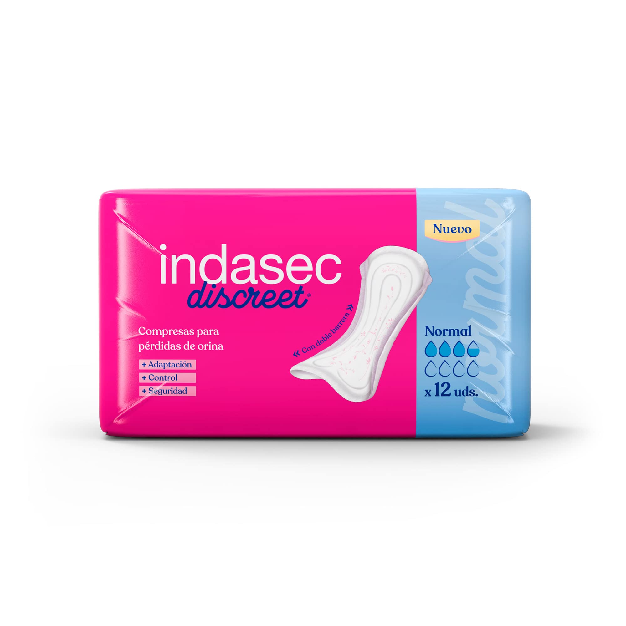 Indasec Small Normal Compress - 12 Units