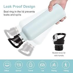 Neihepal 24oz Insulated Water Bottles Bulk 4