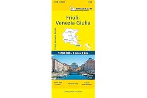 Michelin Map Italy: Friuli-venezia Giulia 356