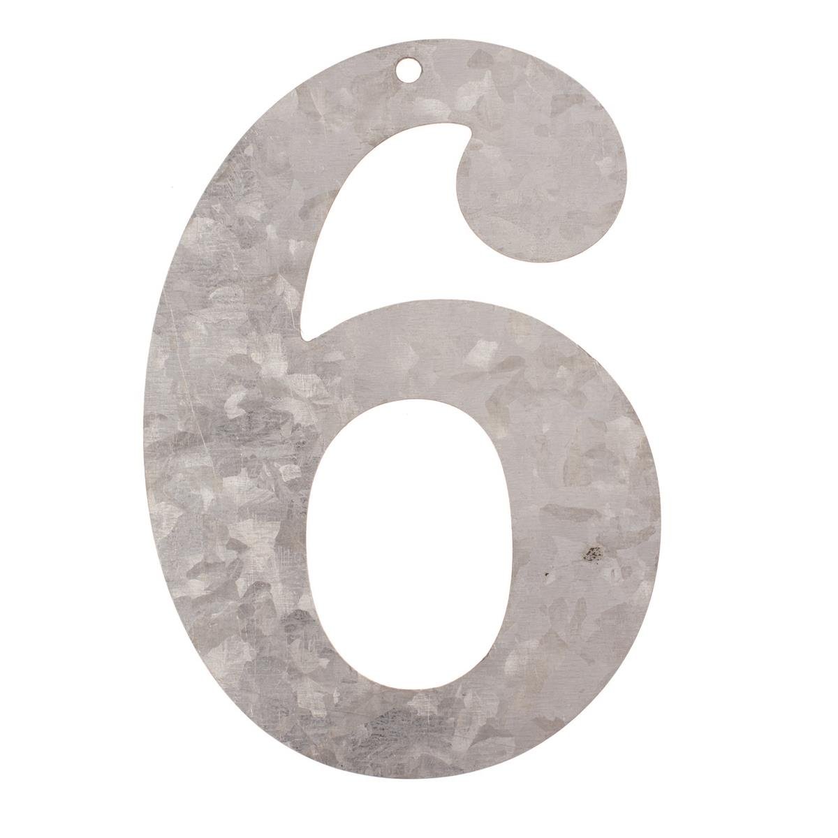 Glorex Galvanised 6, Metallic, Silver, 16 x 10 x 0.5 cm