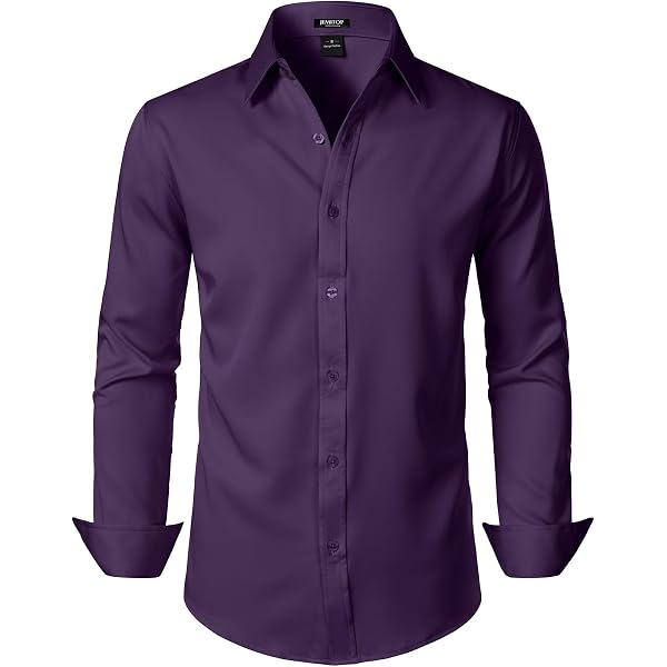 Amazon.com: XTAPAN Men's Dress Shirt-Regular Fit Button Down Shirt with  Matching Tie and Handkerchief Black 40 XS : Clothing, Shoes & Jewelry