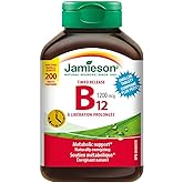 Jamieson Timed Release Vitamin B12 1200 mcg, 200 Tablets