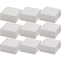 Tosnail 36 Pieces 3" x 3" Mini Canvas Panels Mini Stretched Canvas Small Canvas Boards Square Canvas for Painting, Craft