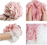 Omenluck Bath Loofahs Back Scrubber Sponge Ball Body Deep Cleaning Green Shower view 3