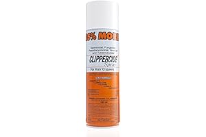 CLIPPERCIDE 5-in-1 Clipper Disinfectant Spray 15oz, 1 Pack | Cleans, Lubricates, Cools, Prevents Rust & Disinfects | Professional Clipper Spray for Barbers, Stylists & Pet Groomers | Made by Barbicide