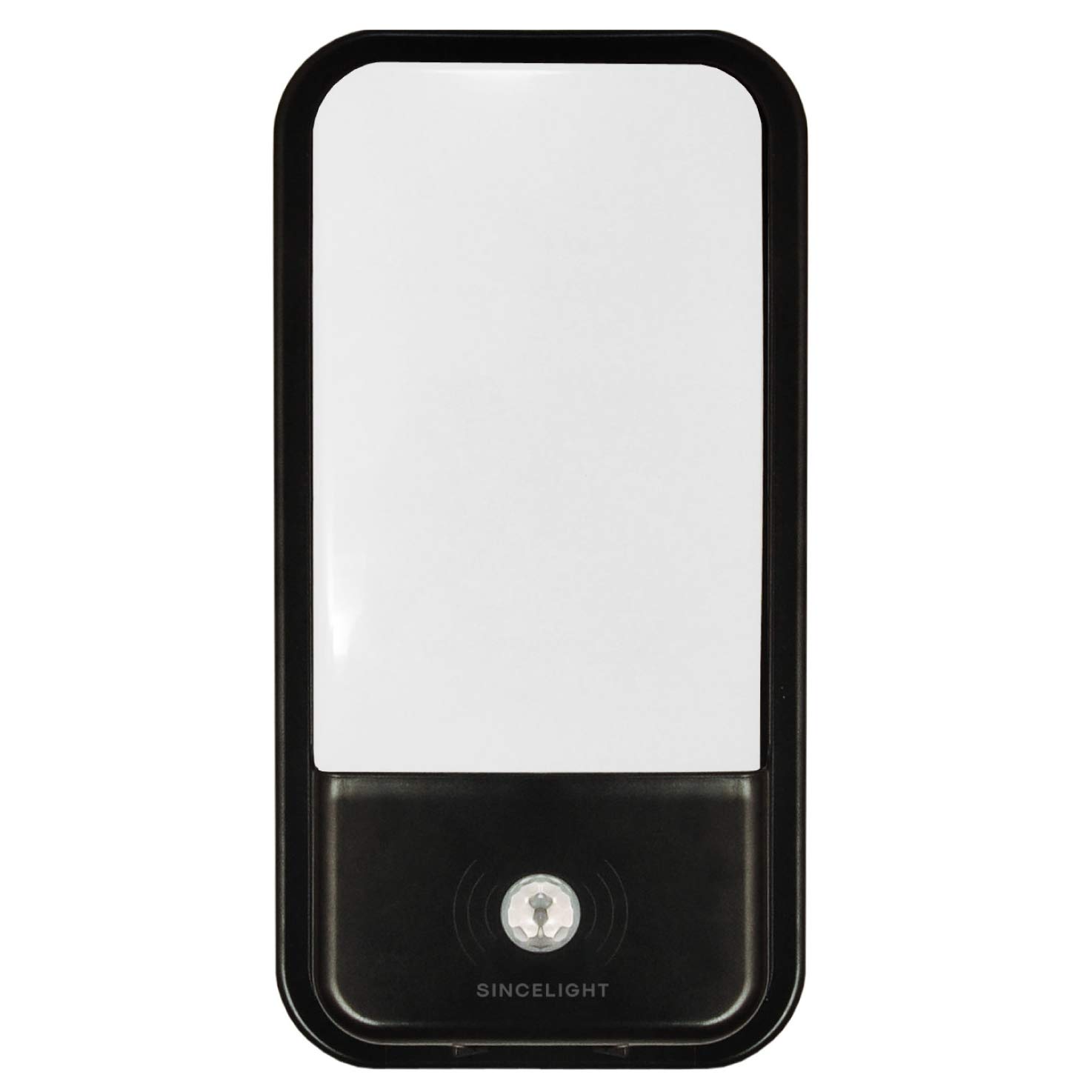 SINCELIGHT LED 20W Bulkhead, IP65 Wall Light for Outdoors, Hardwired Wall Mounted Sconces Lamp, Photosensitivity Adjustable, Delay Time Adjustable, Pack of 1