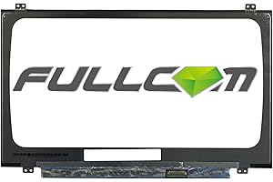 FULLCOM New LCD Replacement Screen 14.0 Inch N140BGA-EA4 REV.C1 HD 1366x768 (with Brackets) Matte 30 Pin for Laptop/Display/S