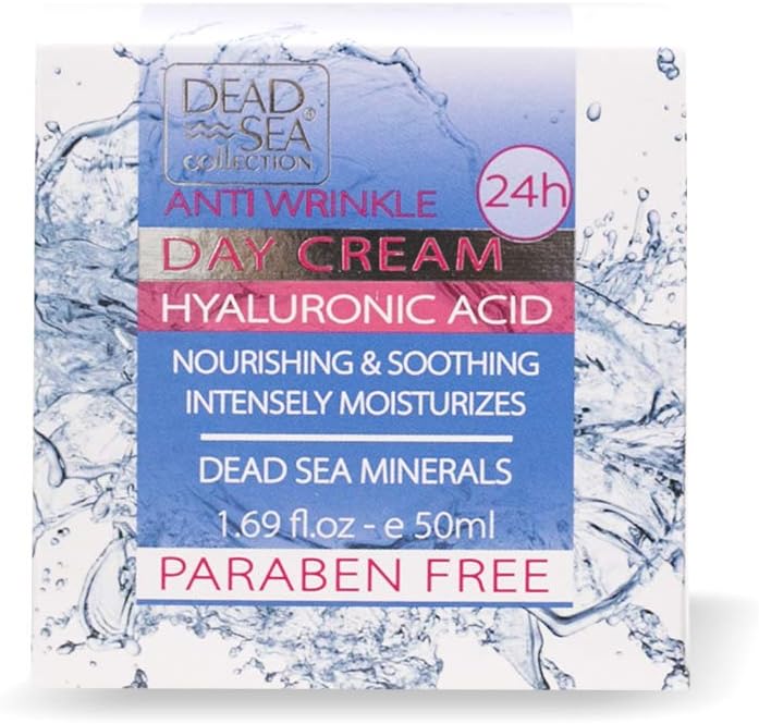 Dead Sea Collection Moisturising Day Face Cream with Hyaluronic Acid