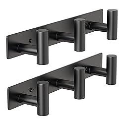 PMMASTO Coat Rack Wall Mounted, 3 "T Shaped Wall