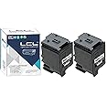 LCL Compatible Toner Cartridge Replacement for Sharp MX-C30 MX-C30NT MX-C30NTB MX-C30NT-B MX-C301W MX-C250F C300P C300W C301W C303W C304W C306W C305W (2-Pack Black)