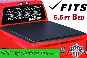 Ionic 28020289 Roll Up Tonneau Cover Cargo Bed Cover Accessories Amazon Canada