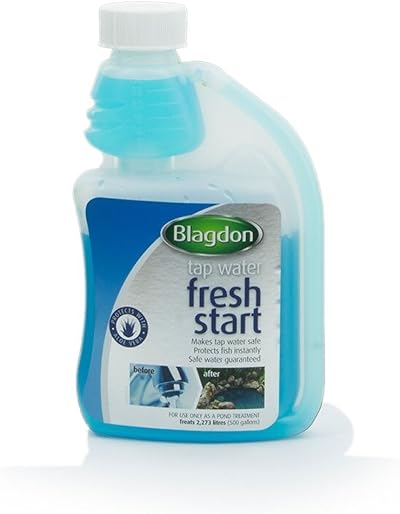 Blagdon Pond Fresh Start 250ml - Removes Chlorine, Safe Tap Water for Pond Fish