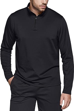 lightweight quarter zip pullover mens