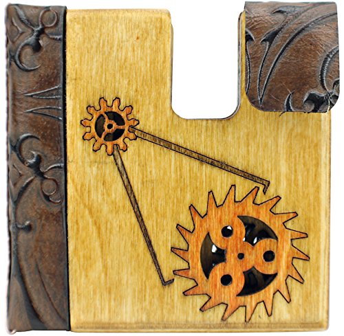 steampunk wooden watch