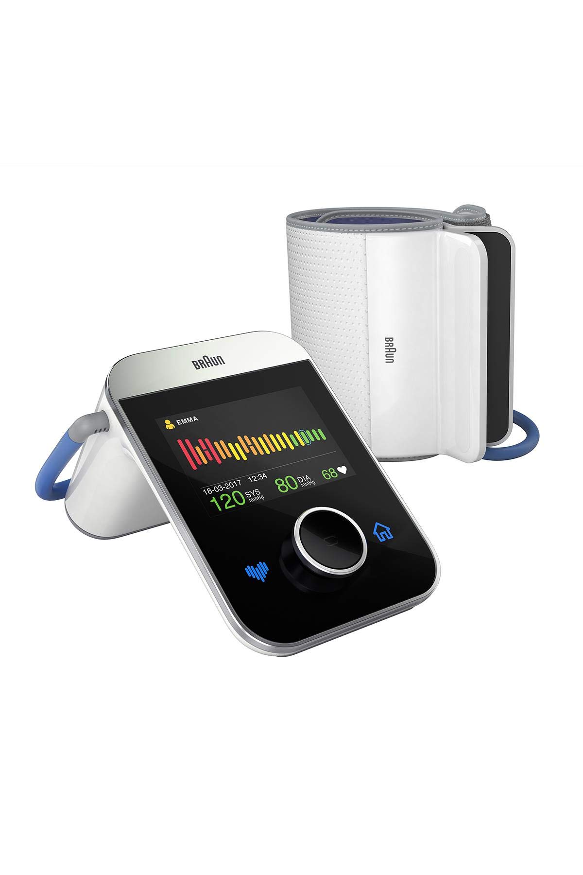 Braun ActivScan 9 Digital Upper Arm Blood Pressure Monitor for Comfortable and Intuitive Measurement