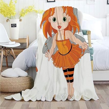 Amazon Com Halloween Throw Blankets Flannel Plush Velvety