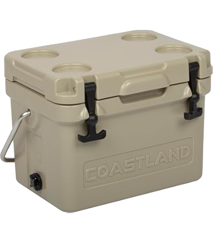 20/35 Quart Hard Cooler,Insulated Ice Chest Box Holds Ice For Beach Drink Beverage Camping Picnic Fishing Boa - View #10