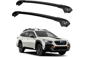 Soruci 300lbs Roof Rack Cross Bar Compatible with Subaru Outback Wilderness 2022-2026 (Only Fit Wilderness), Aluminum Roof Rails Crossbar for Rooftop Cargo Kayak Bike Snowboard