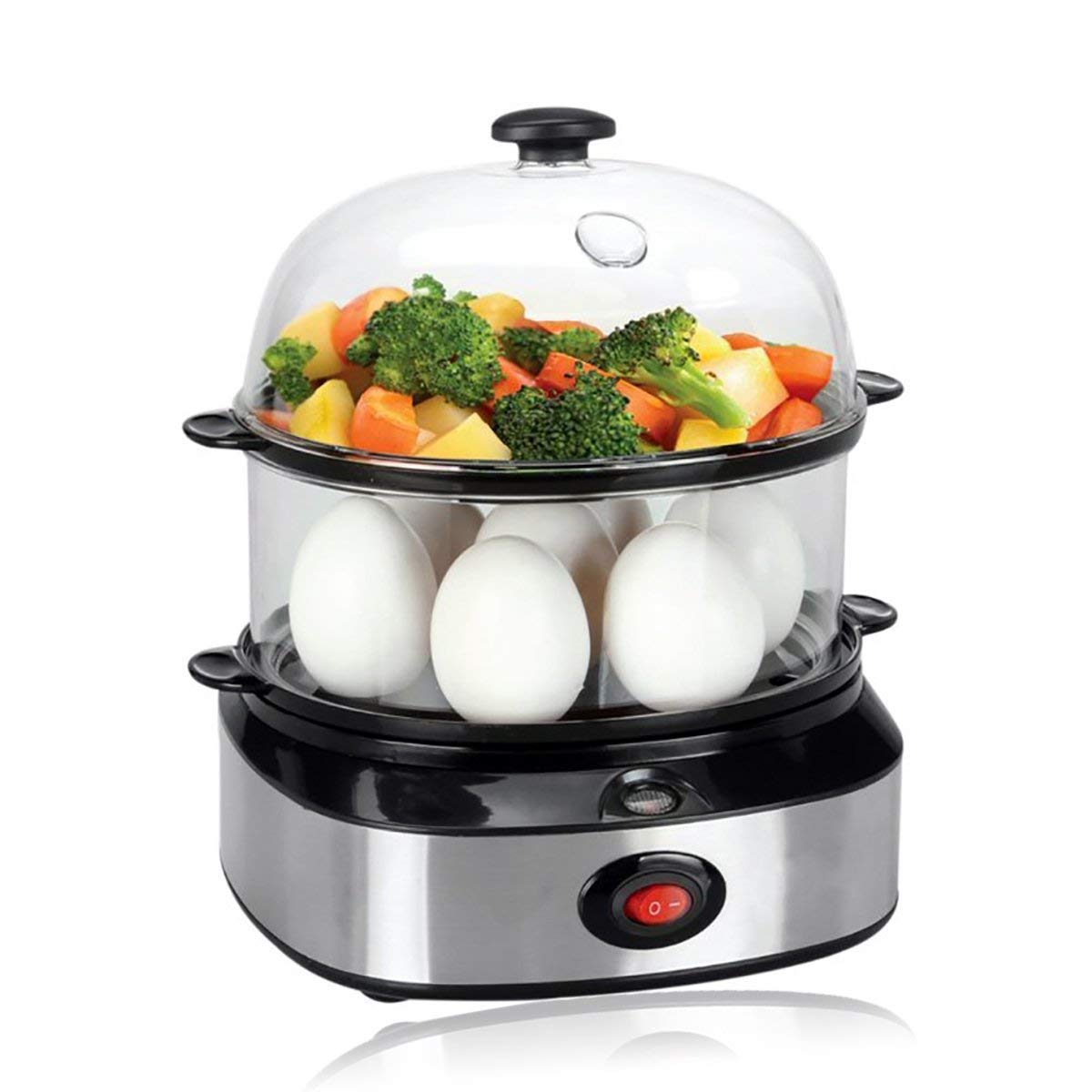 PowerDoF ZDQ702A Electric Egg Cooker with 7 Egg Capacity Gift City