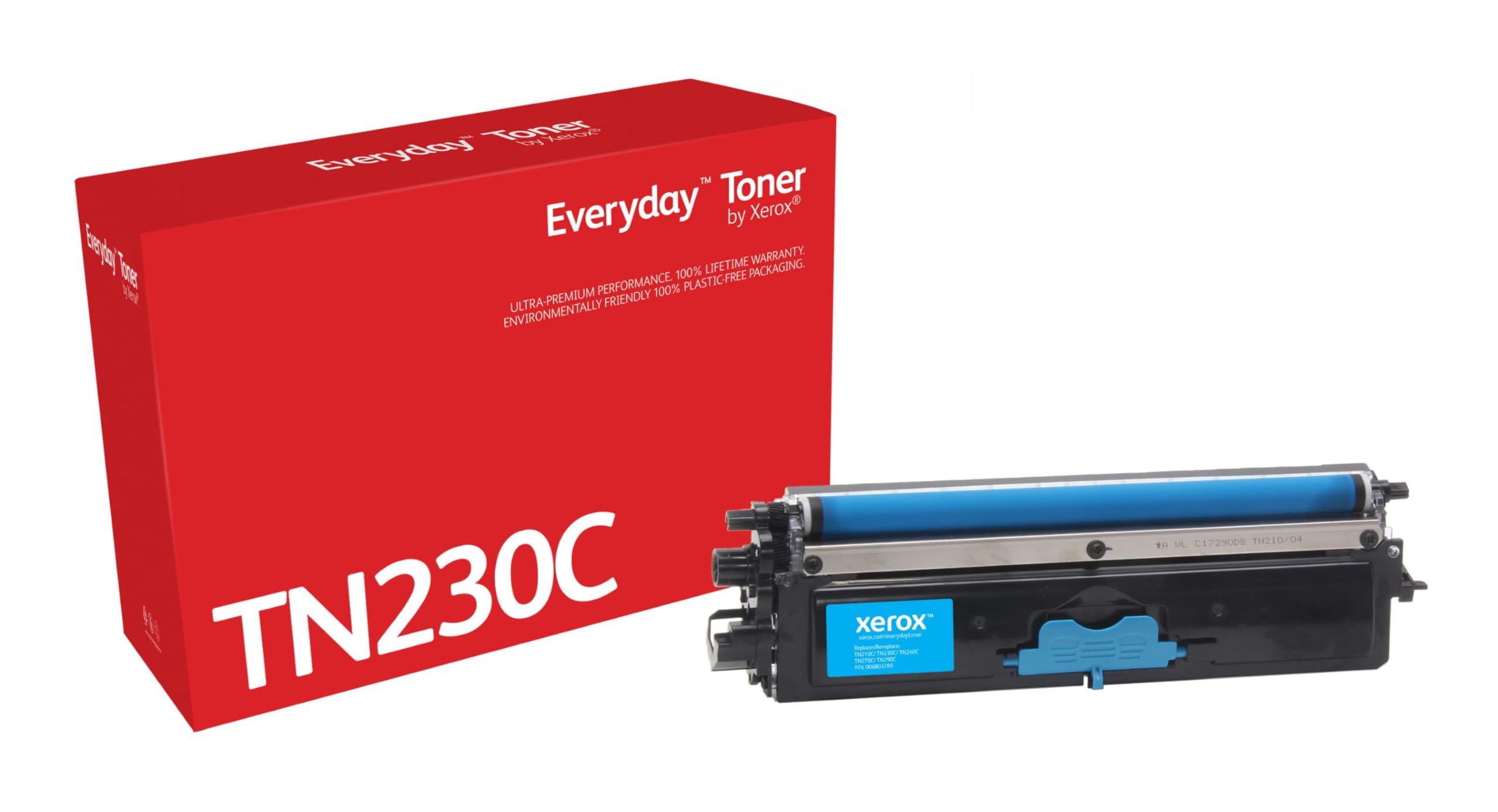 Xerox Everyday Compatible Brother TN230C Cyan Toner, Standard Capacity