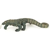 Realistic Komodo Dragon Figurine, Reptiles Collection, Kids Toy Ages 3+ | A large venomous lizard from Indonesia | hand-painted | a piece to collect and proudly display | gift for girls and boys