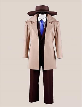 Amazon ルパン三世 銭形警部 Cosplay 仮装 変装 Csoplay コスプレ衣装 オーダーメイド可能 コスチューム 男性m コスプレ 仮装 通販