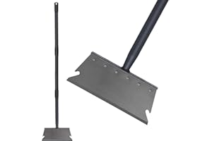 GINGULL Garden Cleaning Shovel, Ice Scraper, 59 Inch Adjustable Handle Heavy Duty Garden Tool Multifunctional Cleaning Shovel, for Lawn Edging, Scraping, Weed and Ice Removal