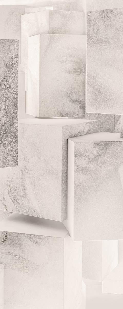 Komar Non-Woven Photo Wallpaper Cleopatra Panel 100 x 250 cm (Width x Height)