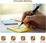 OWLKELA Sticky Notes 800 Sheets 75x75mm 8 Colors 100 Sheets Pad Set view 4