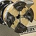 Hurricane Turning Tools, HTC125 5-Inch Woodturning 4 Jaw Chuck Kit with Dovetail Jaws for Wood Lathes with 1 x 8-Inch TPI Spindles
