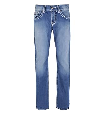 True Religion Ricky - Relaxed Straight - Stellar Light-Jeans