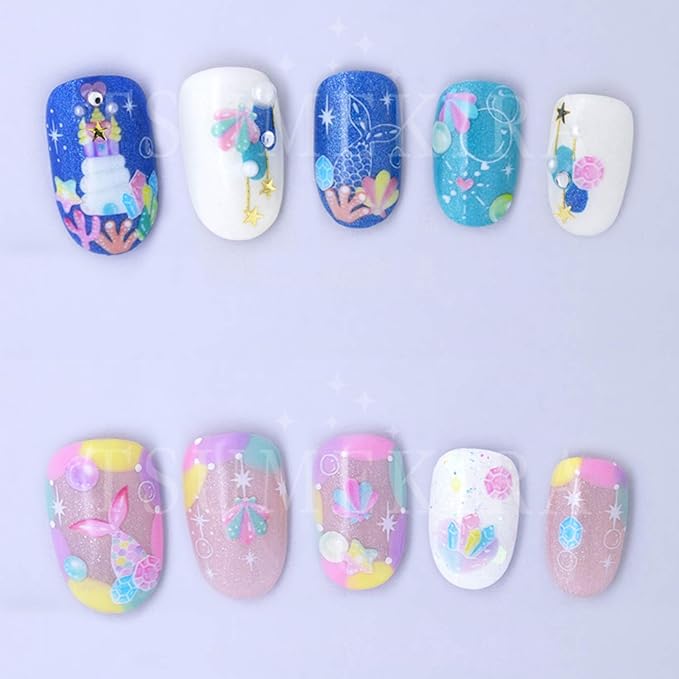 Amazon Co Jp レジンクラブ Tsumekira ネイルシート ツメキラ Yumi Lingプロデュース2 マーメイドフェアリーテイル Nn Yml 102 おもちゃ