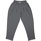 Muscle Alive Men's Baggy Sweatpants Athletic Gym Pants Bodybuilding Fitness Sports Trousers Loose Fit Joggers with Pockets
