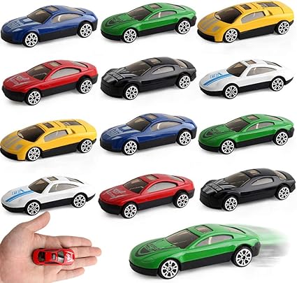 DishyKooker 6 pcs Children 1/72 Simulation Module Alloy Toys Vehicle Truck Mini Cars Toy for Kids Random Color for Toy Child