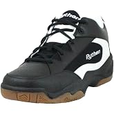 Python Deluxe Wide (EE) Width Indoor Mid Court Shoe | Racquetball (Squash, Indoor Pickleball, Badminton, Volleyball) (White and Black Colors Available)