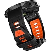 OVERSTEP Watch Bands Compatible with Fenix 8 Solar/Amoled 47mm 22mm Soft Siliocne Strap for Garmin Fenix 5/Fenix 5 Plus/Fenix 6/Fenix 6 Pro/Fenix 7 Smartwatch