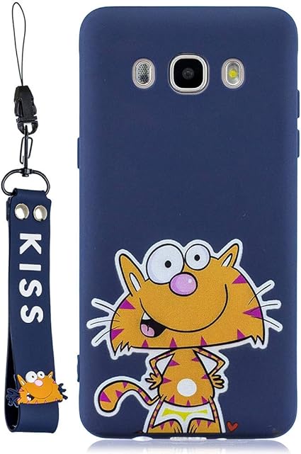 EuCase Funda para Samsung J7 2016 Silicona Dibujos Carcasa Samsung ...