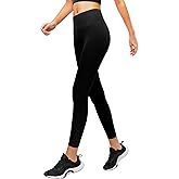 Jinhiteam Girls Athletic Leggings Kids Lounge Workout Yoga Pants Solid Color High Waist Dance Running Active Tight for Teen