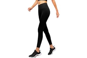 Jinhiteam Girls Athletic Leggings Kids Lounge Workout Yoga Pants Solid Color High Waist Dance Running Active Tight for Teen
