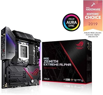 ASUS ROG Zenith Extreme Alpha X399 Threadripper TR4 EATX DDR4 M.2 10G LAN