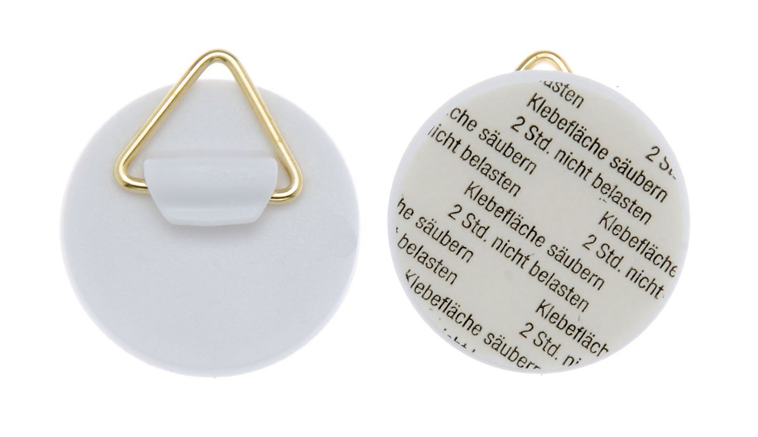 Glorex 6 1716 900 – Wall Plate, Self-Adhesive, Approx. 30 mm Pack of 4