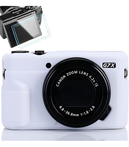 Amazon.com : G7XIII Silicone Case, TUYUNG Camera Housing Shell