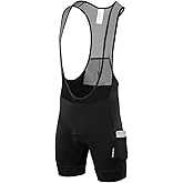 qualidyne Cycling Bibs Men, 4D Padded Road Bike Bib Shorts with Pockets, Biking Bicycle Shorts UPF50+
