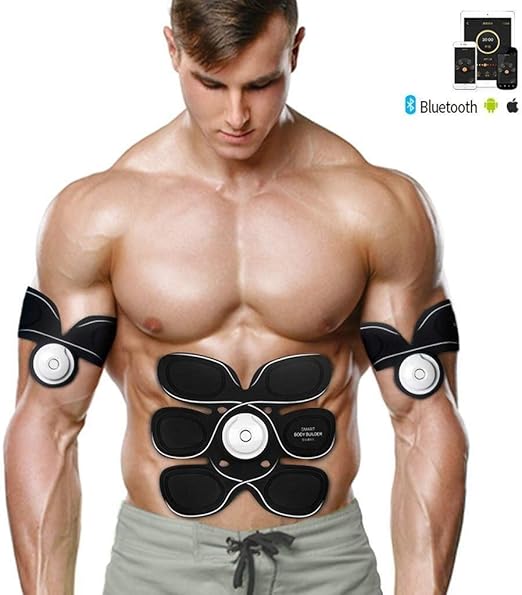 HESHI Parche Muscular Abdominal Ccsme Entrenador Abdominal ...